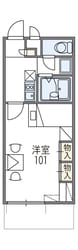 レオパレス夢３番館の物件間取画像